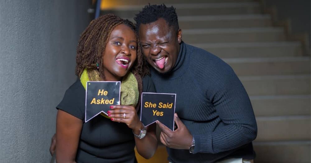 BBC Journalist Ferdinand Omondi Gets Engaged to Lover Caroline Njeri: "She Said Yes"