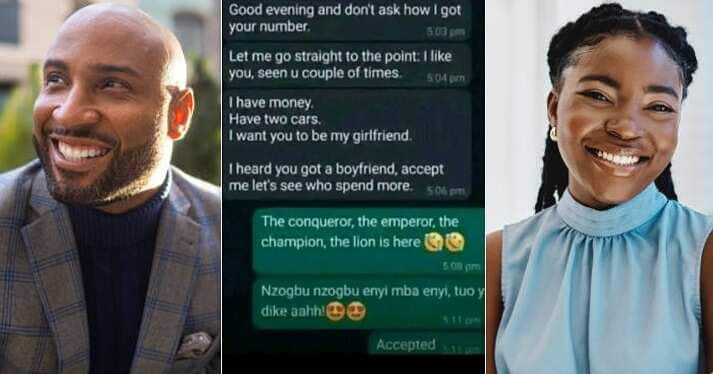 Nigerian man wins lady's heart in less than 5 mins