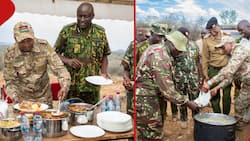 Kithure Kindiki Shares Boxing Day Meal with Security Officers in Baringo: "Building on The Lessons"