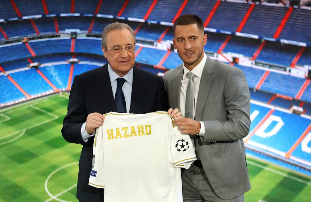 Eden Hazard adidimia rasmi Santiago Bernabeu, kwa jez lao
