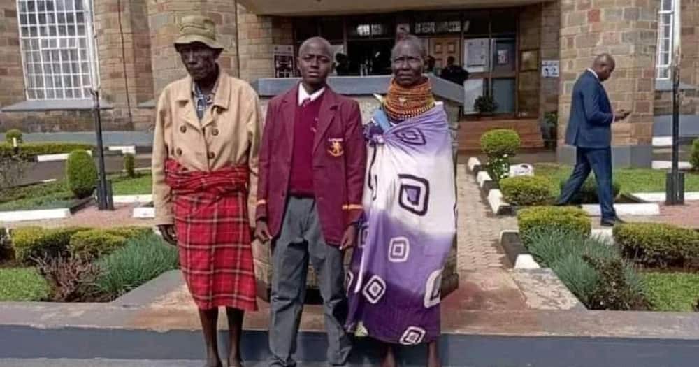 Fred Ekiru scored 403 marks and was admitted to Kapsabet High School.