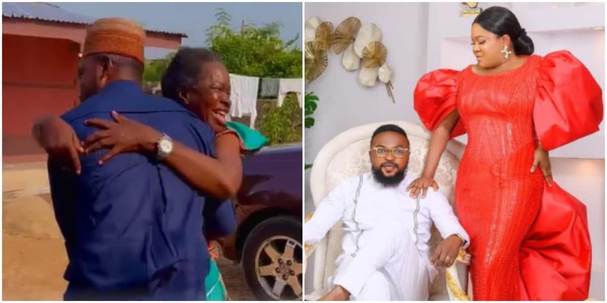 Nigerian Star Toyin Abrahams Hubby Pleasantly Surprises His Mother In