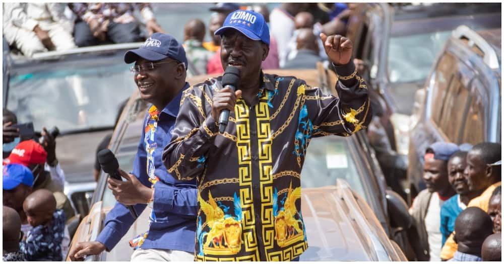 Raila Odinga accused William Ruto of being unpatriotic following remarks the DP Made in the US.