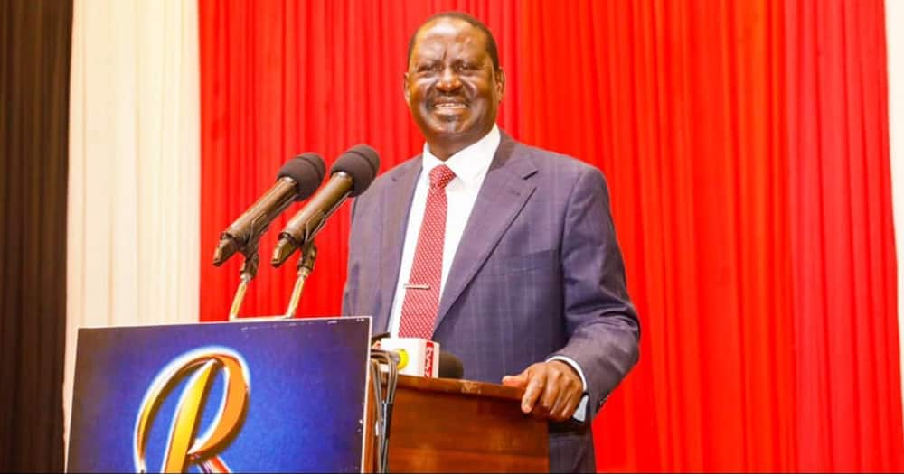 ODM leader Raila Odinga. Photo: Raila Odinga.