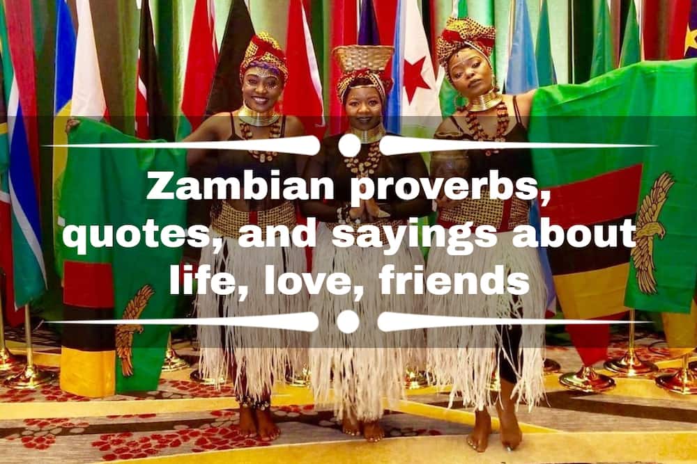 Zambian proverbs