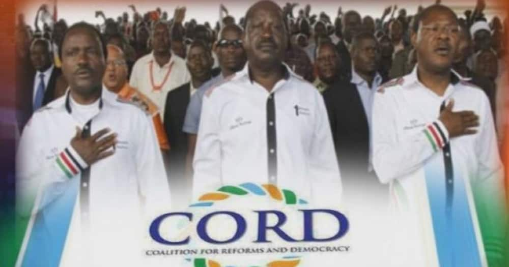 CORD was formed in the build-up to the 2013 General Election.