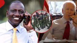 William Ruto Holds Phone Talk with Joe Biden in Support of Kenya Police Deployment to Haiti