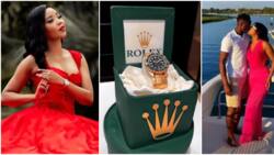 Sarah Teshna Shows Off Stunning Rolex-Inspired Cake, Celebrates Hubby Victor Wanyama's Birthday