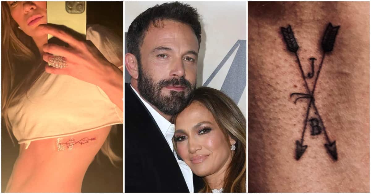 Jennifer Lopez Hates ExFiancé Ben Afflecks Giant Back Tattoo  Its  Awful  Life  Style