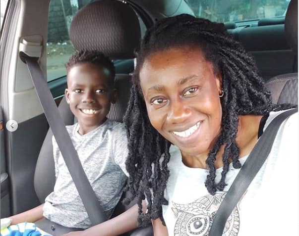 Wilbroda happily shows off tall son Xolani in dashing IG ...