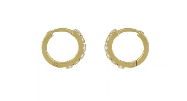 Gold earring design for female: where to buy?