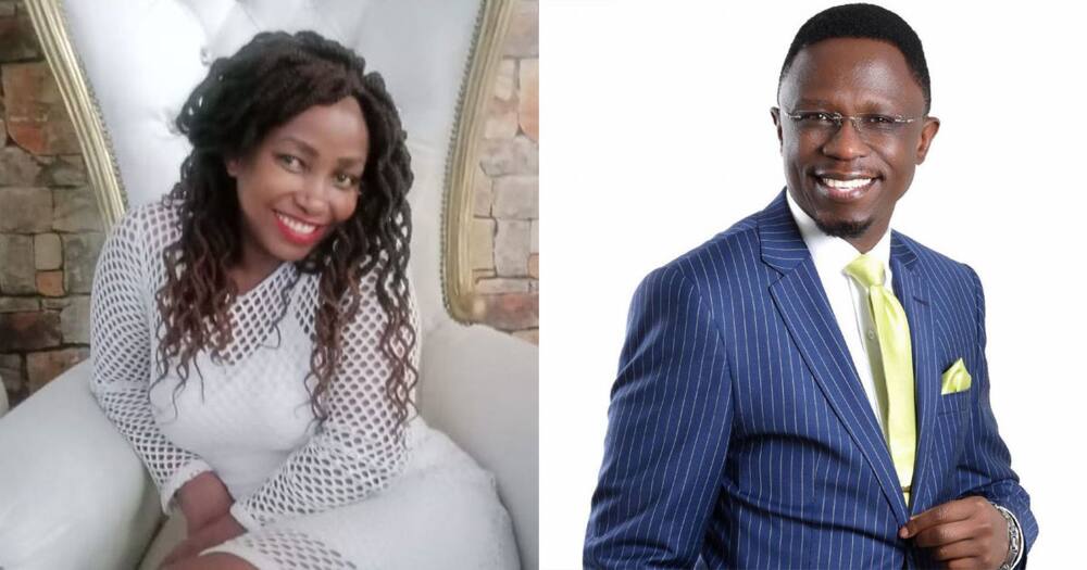 Ababu Namwamba and his baby mama Priscah Mwaro.