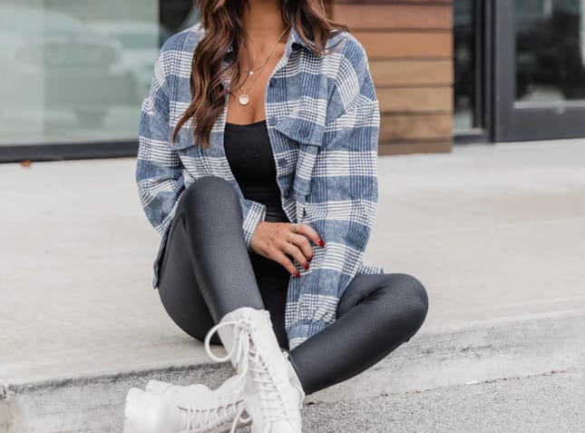 Flannel girl outlet outfits