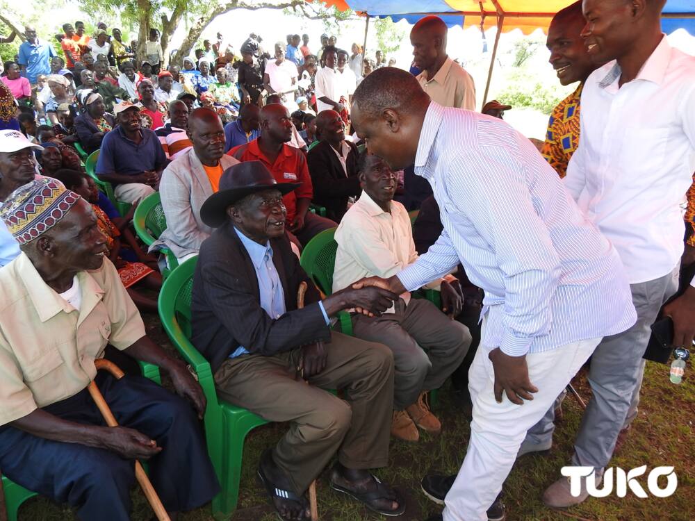 MP John Mbadi walks over 10km to get elders' blessings to vie for gubernatorial seat