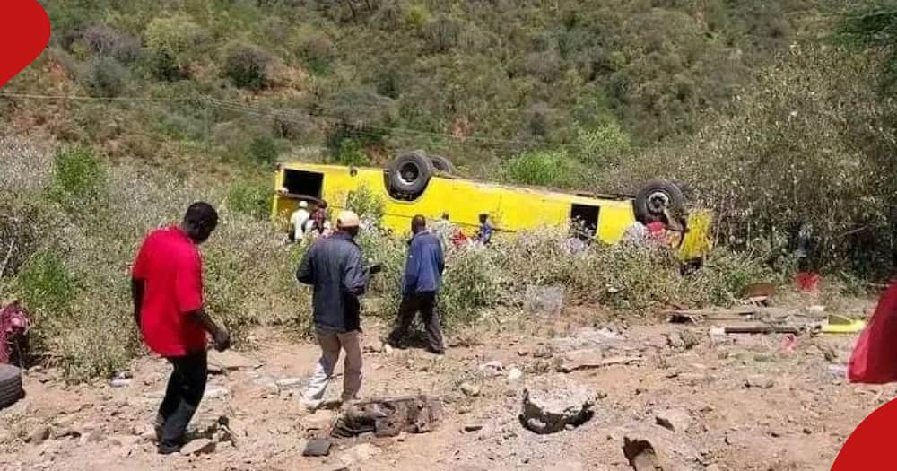 Kapsabet Boys Bus Carrying Students on Academic Trip Overturns in
