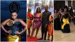 Jackie Matubia, Kate Actress Stun in Lovely Dresses During 'Wakanda Forever' Premiere in Kenya