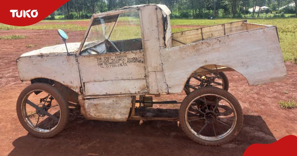 Mkenya Kutoka Homa Bay Aonyesha Gari Alilounda kwa Miaka 24 Wakati wa Sherehe za Siku ya Mashujaa