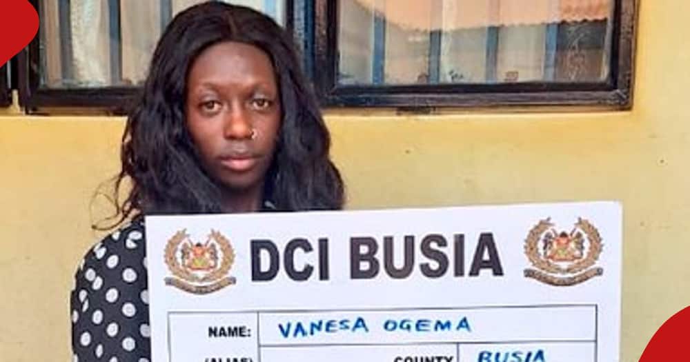 Vanessa Ogema appeared in a Busia court
