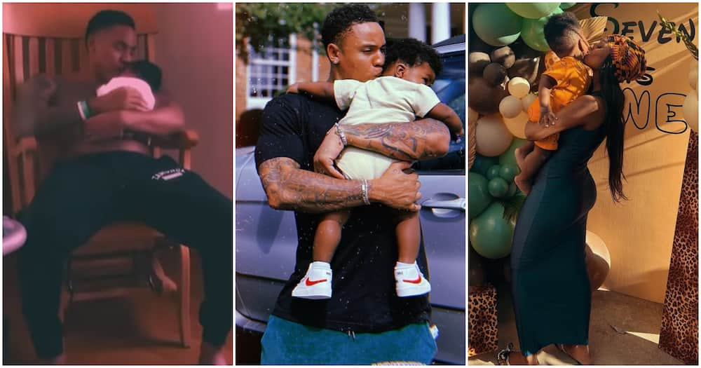 Rotimi celebrates son's first birthday.