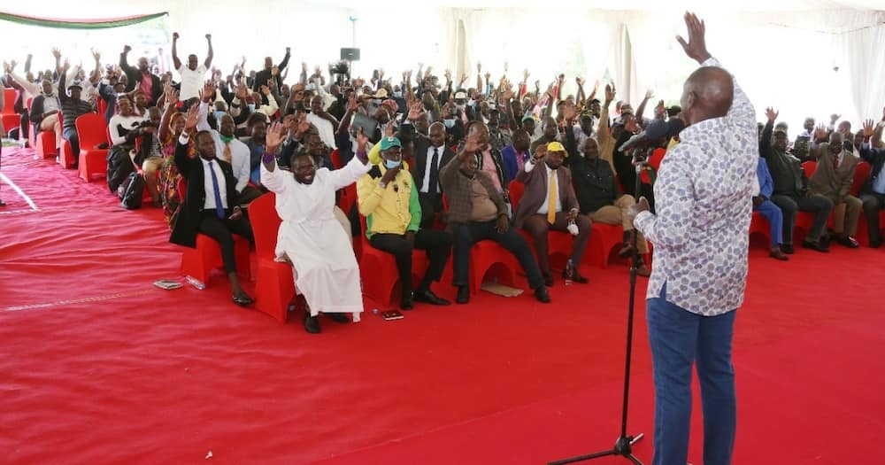 Succession politics: William Ruto hosts over 400 opinion leaders from Nyanza, 3 other counties