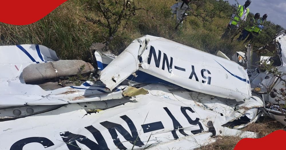 Cessna aircraft crashed at Nairobi National Park.