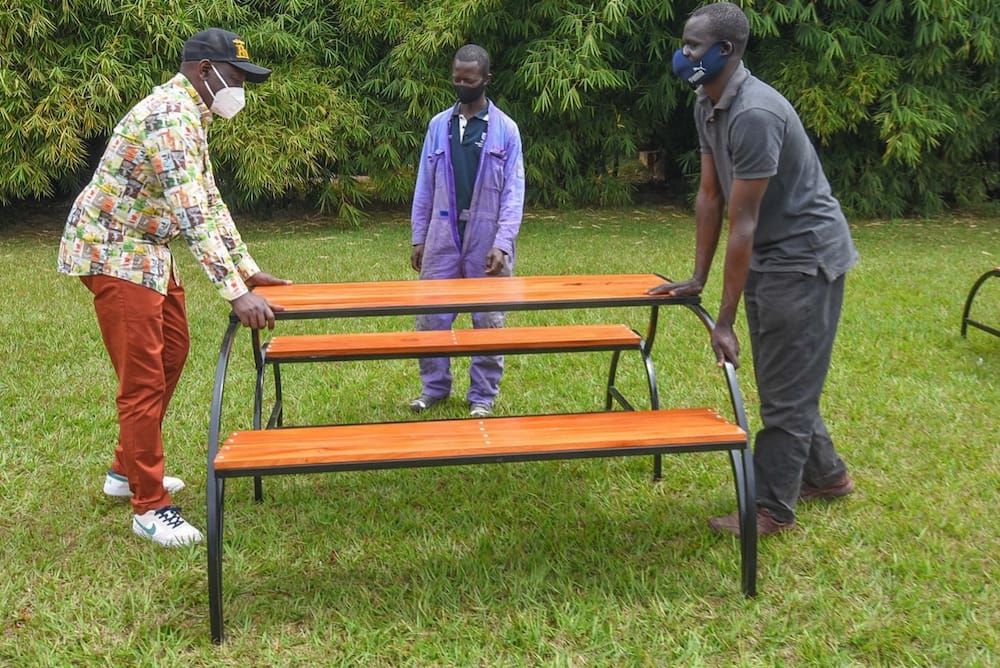 Nairobi Welders deliver DP William Ruto's furniture worth KSh 150K, asks him for top-up