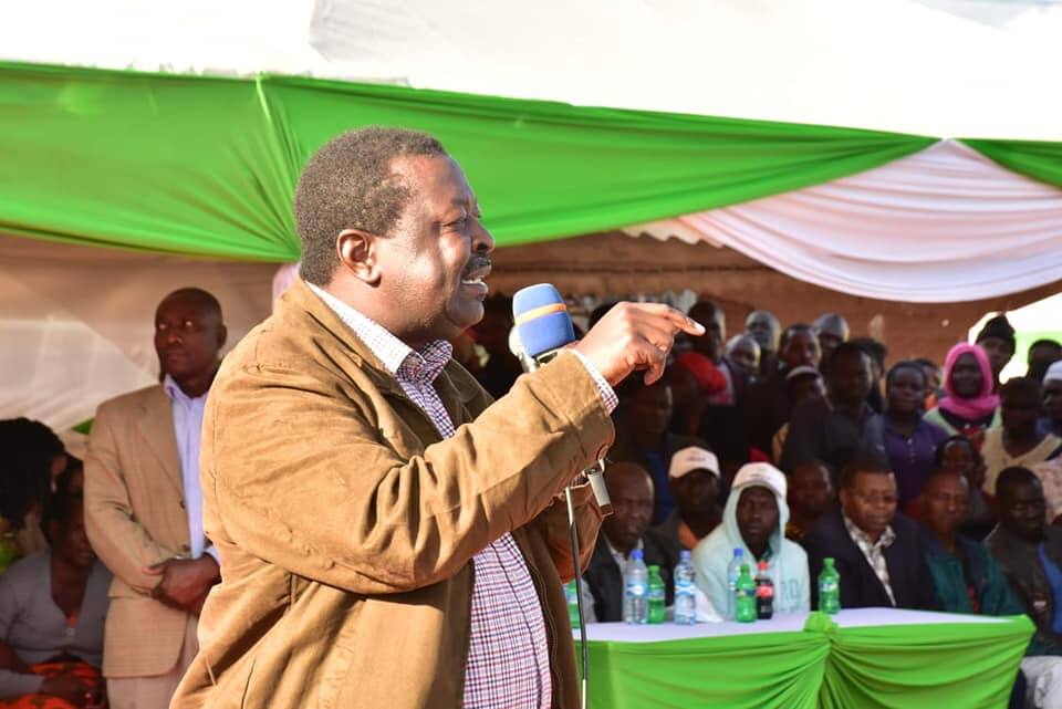 Musalia Mudavadi asks Francis Atwoli to keep off Kibra by-election