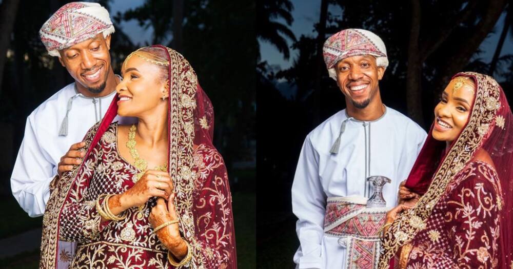 Lulu Hassan and Rashid Abdalla are celebrating their anniversary.