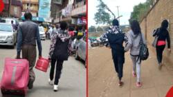 Reactions as Man Wearing Same Jacket Like Viral Student Is Spotted with Lady: "Making Connections"