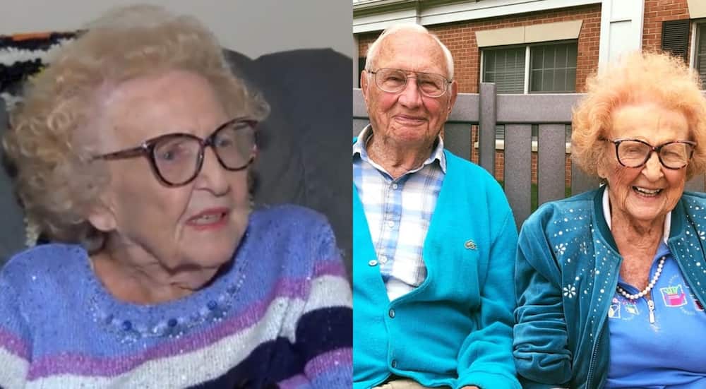 100-year-old man, his 103-year-old wife get married after dating for one year