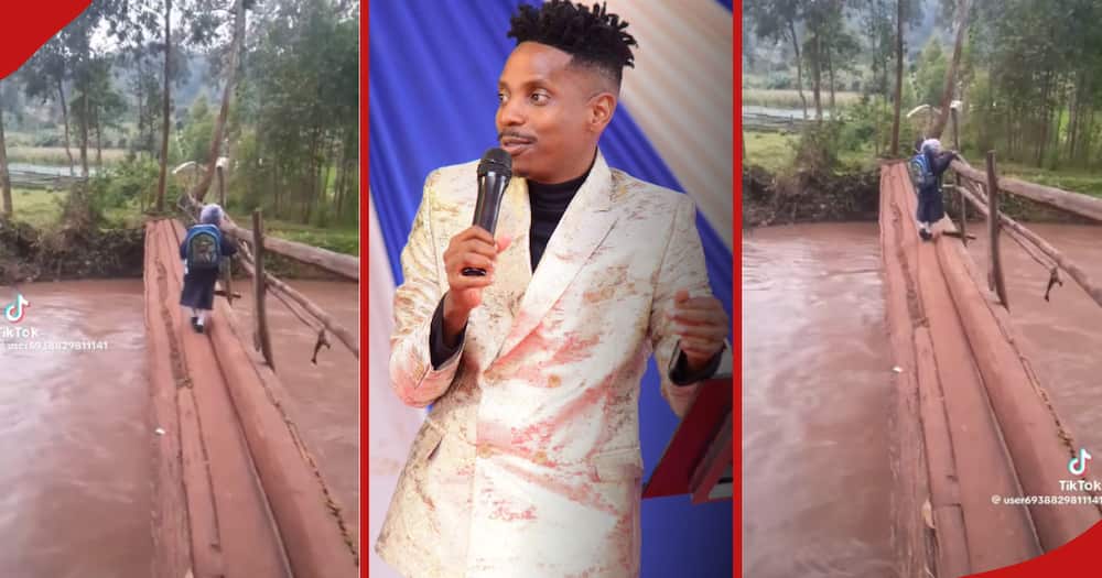 Hasira Yaandama Video ya TikTok ya Binti Mdogo Akivuka Daraja Hatari ya Mbao: "Viongozi Wako Wapi?"