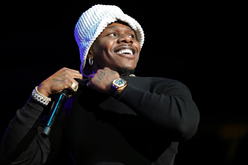 DaBaby performs during iHeart Powerhouse