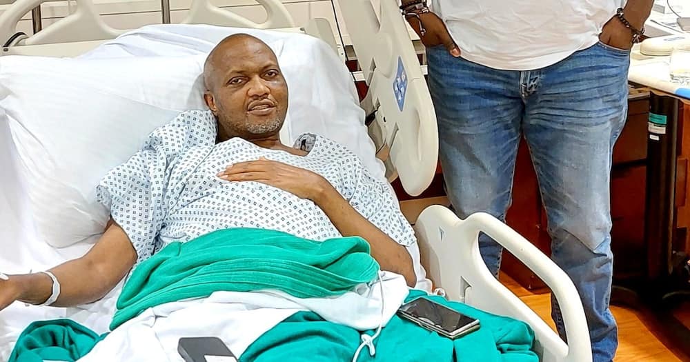 Moses Kuria jetted back to Kenya after months in Dubai.