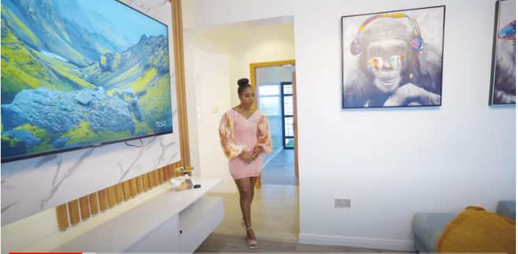 Stunning Interior of Flashy Mansion Bahati Gifted Wife Diana Marua on Valentine's Day