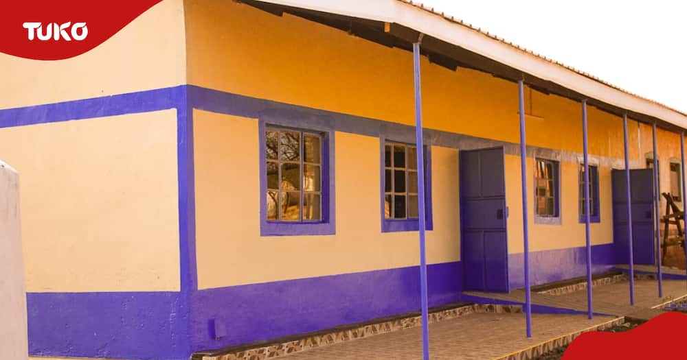 Modern classrooms in Kibwezi