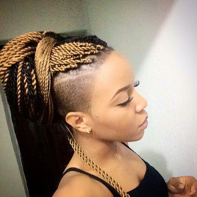 kinky twists