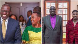 Rachel Ruto Meets Bishop Silas Yego Who Officiated Her Wedding with William Ruto at State House