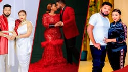 Lucy Natasha, Hubby Prophet Carmel Lock Lips as They Celebrate Each Other: "You Complete Me"