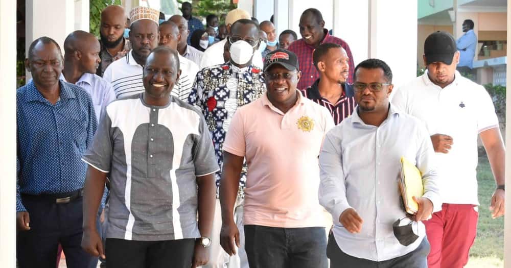 William Ruto Starts 3-Day Tour in Coast to Popularise His Presidential Bid