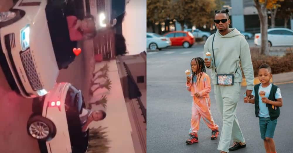 Diamond spends Mother's day with Zari and kids at their Pretoria mansio