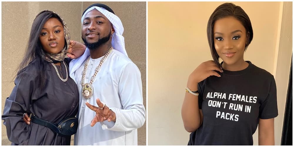 Amid Alleged Strained Relationship, Chioma Pulls Down Davido's Pictures on Her IG Page, Leaves One