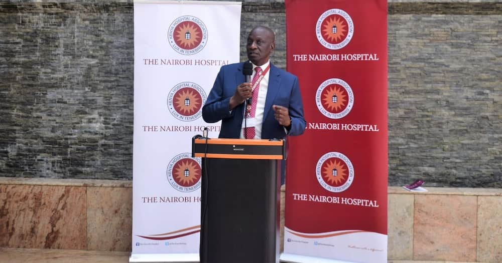 The Nairobi Hospital CEO James Nyamongo.