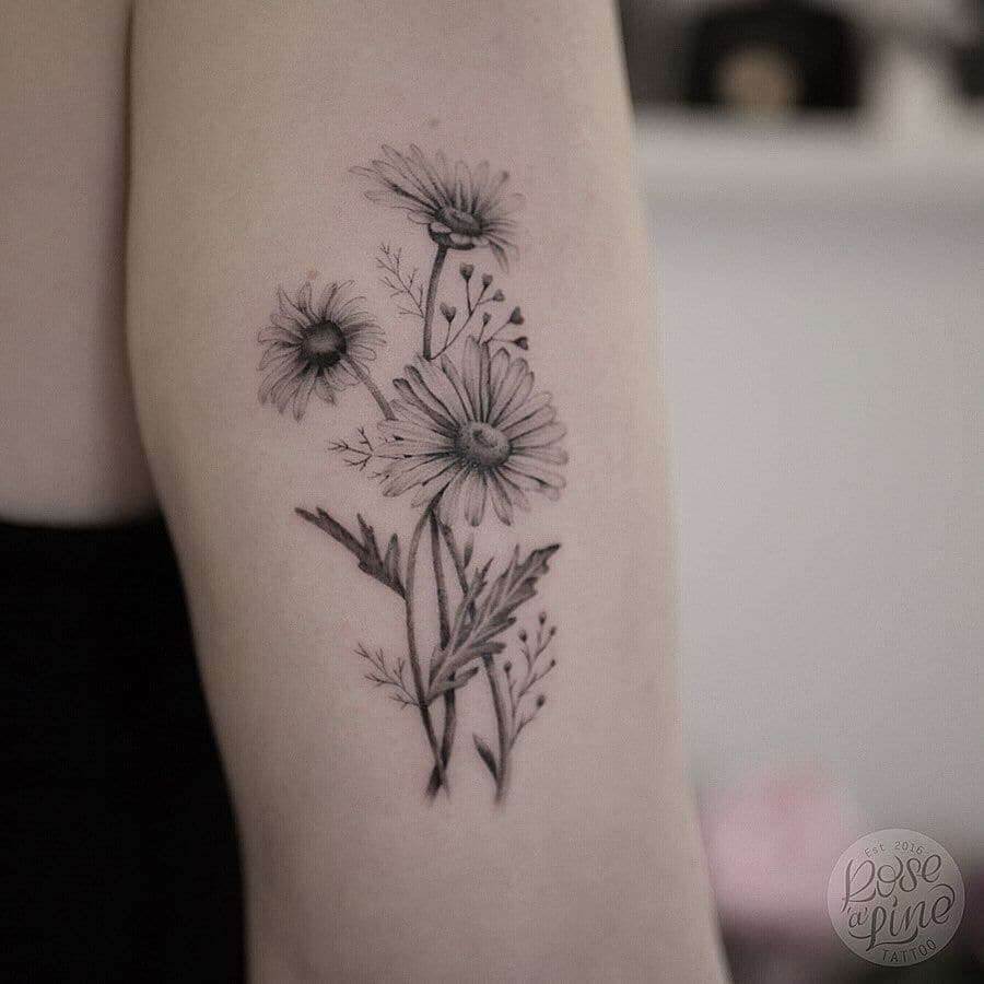 Daisy tattoo designs