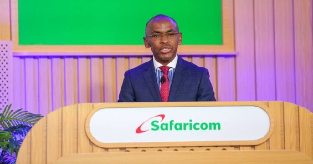 Safaricom led by Peter Ndegwa reported a 22% drop in profit.