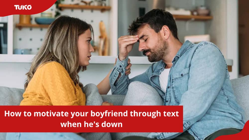 How to motivate your boyfriend through text