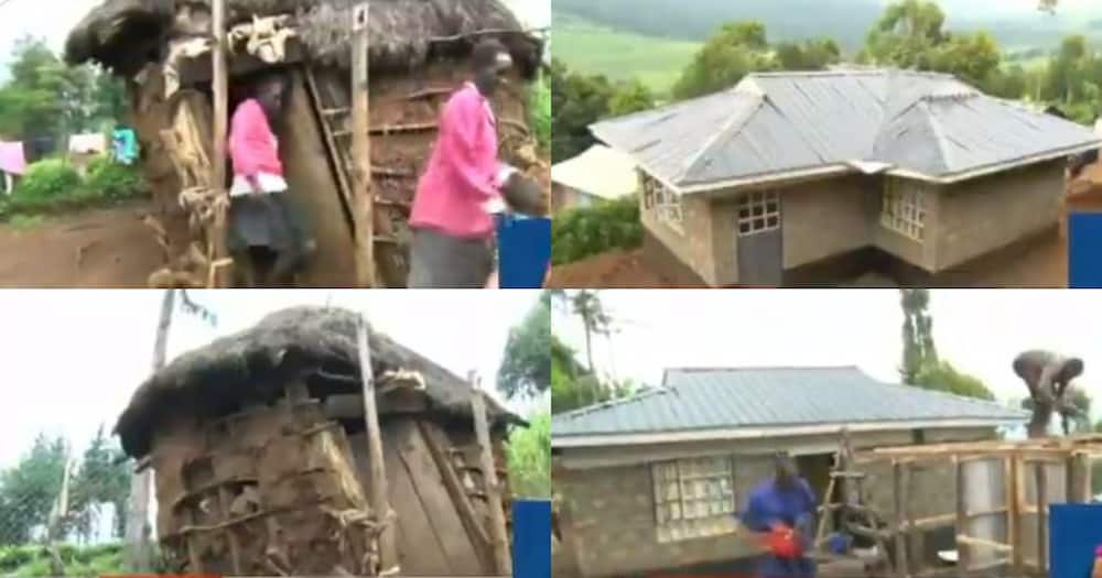 Nandi: Kind neighbours build beautiful permanent house for woman who lived in shanty