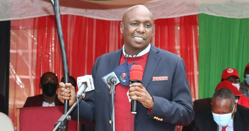 Baringo senator Gideon Moi.