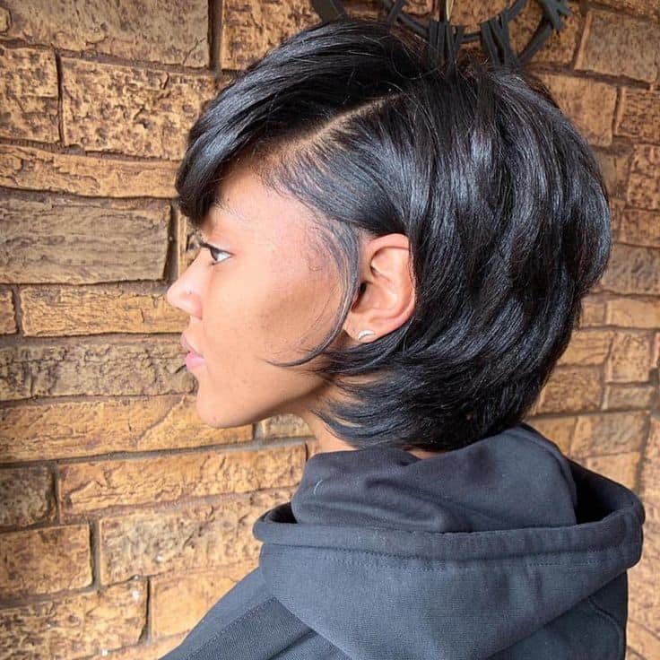layered bobs for black women