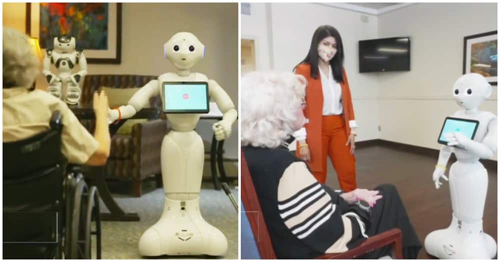 One of the robots being used for the test run is called Pepper.