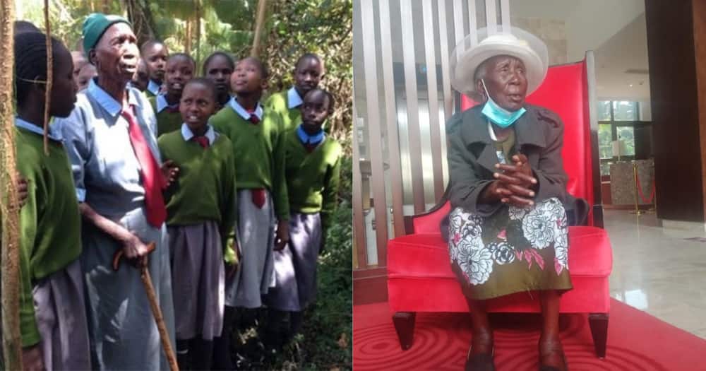 By going back to school at 90 years old, Gogo became the oldest primary school pupil in the world.